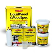 Abatron WR4QKR 4 Quart LiquidWood and WoodEpox Epoxy Wood Repair Restoration Kit