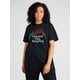 thumbnail image 1 of Camiseta floral para mujer, 100 % algodón, cuello redondo informal con el lema "El chocolate lo soluciona todo", tejido suave, transpirable y resistente a la decoloración, para todas las estaciones -, 1 of 6