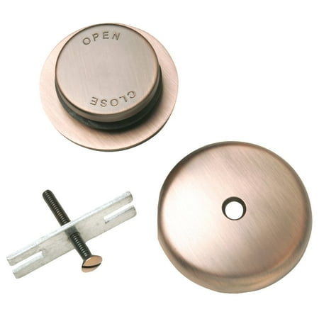 

1PK Do it Foot Lok Stop Venetian Bronze Bath Drain Trim Kit
