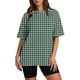 thumbnail image 2 of Pantalones Cortos de Mujer Imprimidos Sueltos Manga Corta Camiseta Suéter, Top Casual para el Hogar Y el Uso Diario, 2 of 5