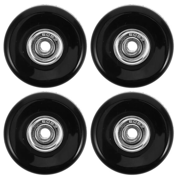 4pcs Luggage Wheels Replacement Silent Suitcase Caster DIY Repair Parts Wear Resistant 360 Degree Swivel