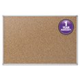thumbnail image 1 of Cork Bulletin Board, 36 X 24, Silver Aluminum Frame | Bundle of 10 Each, 1 of 2