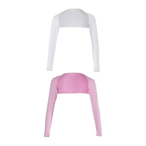 Segolike 2Pcs Women's Islam Cooling Shawl Arm Long Sleeve Cover Breathable Shrug