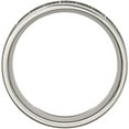thumbnail image 2 of Titanium Flat 8mm Laser Design Brushed Band, 2 of 9