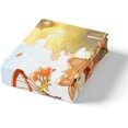 thumbnail image 4 of Brown Fox Comforter Cover Queen Size, Cute Cartoon Fox Bedding Set for Boys, 4 of 6