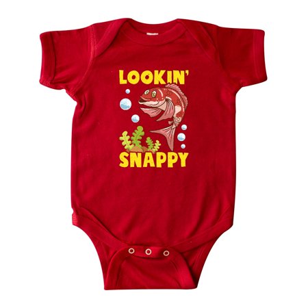 

Inktastic Red Snapper Funny Fish Gift Baby Boy or Baby Girl Bodysuit