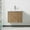 Oak_24", variant on Tcbosik 24" Floating Bathroom Vanity with Resin Basin, Wall Mounted Bathroom Vanity Cabinet Set,Modern Design Float Mounting Cabinet Bathroom Vanity for Small Bathroom,Soft Close Doors, Oak