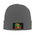 thumbnail image 2 of XMXT Winter Casual Beanie Hats for Men Women, Black History Month Prints Unisex Adult Cap Warm Daily Knit Hat Skull Caps, Deep Heather, 2 of 9