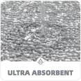 thumbnail image 5 of Alfombra de baño antideslizante de 40x60 cm (gris), alfombra de ducha absorbente lavable a máquina, suave para baño, cocina, 5 of 5