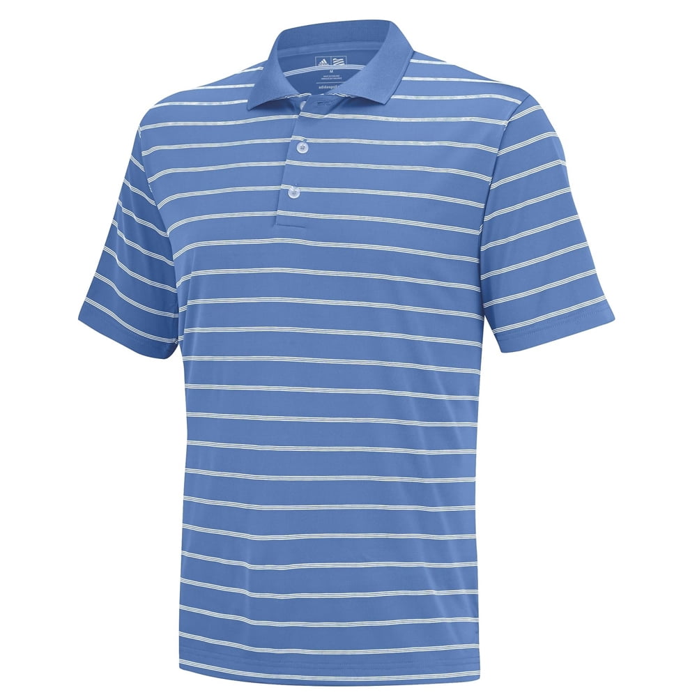 Adidas Climacool Engineered Stripe Golf Polo - Walmart.com