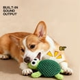 thumbnail image 6 of Chew Toy Crab Shaped Interactive Dog Toy Squeaky Chew Toy For Aggressive Chewers Boredom Relief And Dental Care(Crab-6.9In), 6 of 8