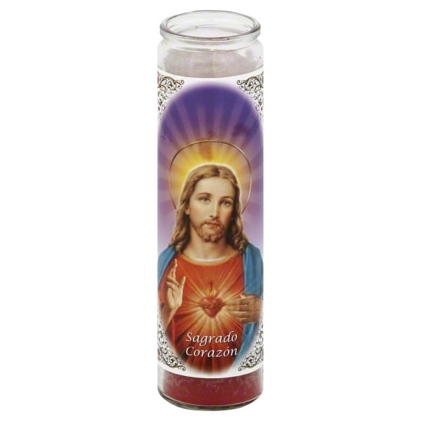 Corazon Jesus Novena Candle