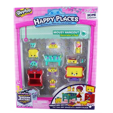- Happy Places Shopkins S2 Decorator Pack, Mousy Hangout