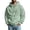 Green, variant on Essentials Hoodie Versatile Men's Zip Up Knit Hoodie Sweatshirt with Full Zip Front and Pockets for Everyday Casual Wear 5XL