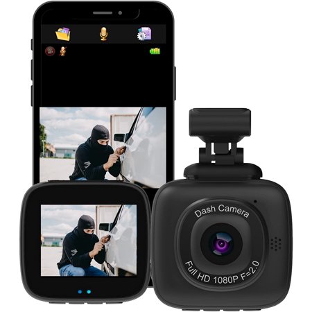 myGEKOgear by Adesso Orbit 500 Full HD 1080p Wi-Fi Dash Cam with OBD II Cable