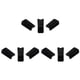 thumbnail image 2 of Soidarity Portabicicletas Colgador para bicicletas Soporte de servicio pesado Soporte de montaje Naranja Ciclismo Negro Soidarity OD023733-02, 2 of 6