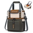 thumbnail image 1 of Bolsa de almuerzo Cooler Maelstrom, aislante, a prueba de fugas, 20 litros, gris y beige, 1 of 9