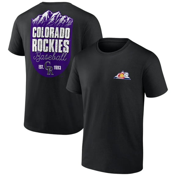 Men's Black Colorado Rockies Bring It T-Shirt