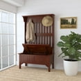 thumbnail image 3 of Homestyles General Line Hardwood Hall Tree with Lift-Up Storage Seat in Cherry, 3 of 10
