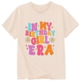 thumbnail image 3 of T-shirts pour Filles, Col Rond, Imprimé, Manches Courtes, Hauts d'Été pour Adolescentes 3-4 Ans, Mode Fille, 3 of 3