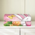 thumbnail image 2 of Erosebridal Easter Eggs Flannel Blanket 40x50,Flower Rabbit Sherpa Throw,Cute Animal Decor, 2 of 5