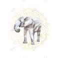 thumbnail image 3 of Éléphant sur Motif mandalas - Toile 36"x48 Pouces - Impression sur Demande, 3 of 5
