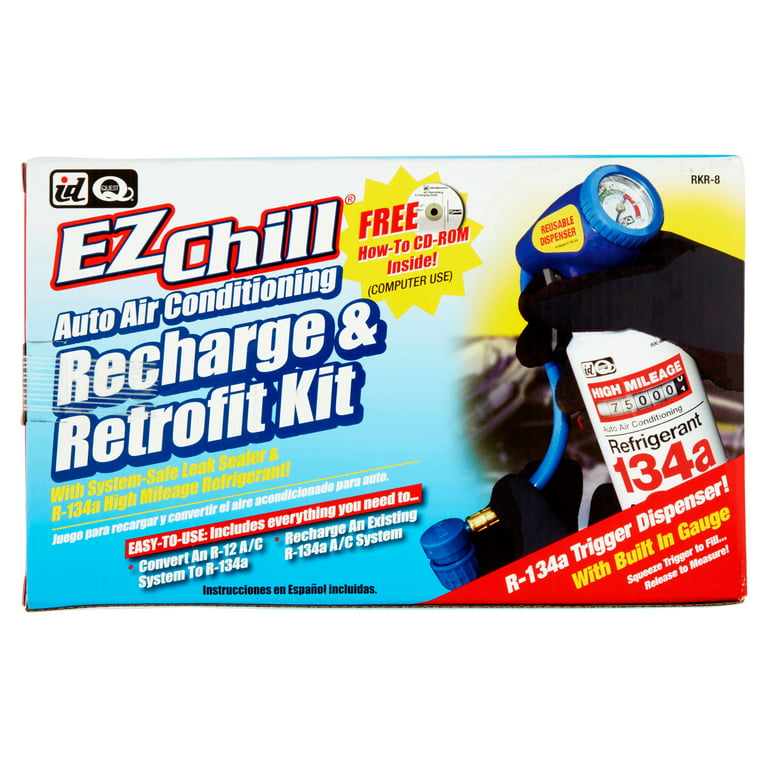 EZ Chill Recharge & Retrofit Kit (36 ounces total fill) (Three 12 ounce  cans)