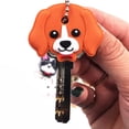 thumbnail image 3 of 10 Pieces Animal Shape Key Chain Kids Cute Cartoon Reusable Washable Replacement Anti-corrosive Children Adult Keychain Pendant Type 4, 3 of 9