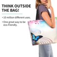 thumbnail image 2 of Kdxio Butterfly In Blossoms Zen Casual Tote Bags Women Big Capacity Shoulder Bag for Women Travel Shoulder Bags Handbags, 2 of 8