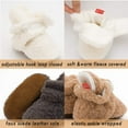 thumbnail image 5 of Newborn Infant Baby Girl Boy Cotton Booties Stay On Sock Slippers Soft Bedroom Shoes Non-Skid Ankle Boots With Grippers Toddler Crib Warm Shoe First Walker Birthday Shower Gift, 5 of 6