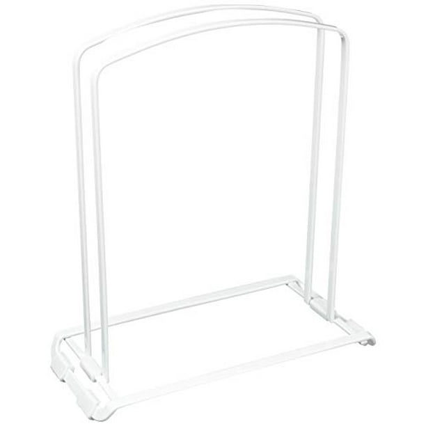 Diatomaceous earth bath mat Storage stand White Width 25 x Depth 12 x