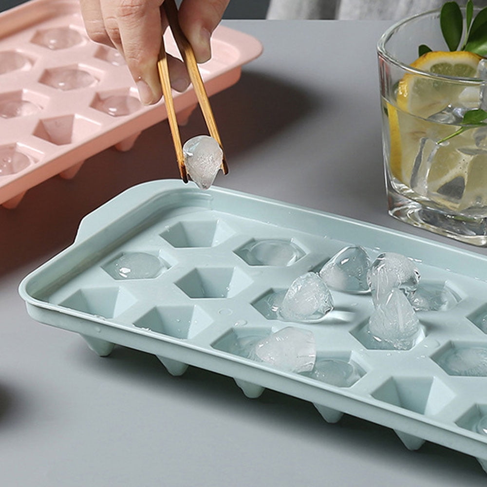 5497 Small Plastic Round Ice Cube Tray Ball Maker Reusable Flexible Round  Ice Cube Trays for