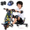 thumbnail image 1 of Triciclo Eléctrico Montable Honey Whale 008B Negro, 1 of 7