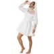 thumbnail image 4 of Vestido de novia para hombre, divertido disfraz de novia blanco para hombre, novedad, elegante, 4 of 5