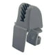 thumbnail image 2 of Clip para guardabarros de , colgador de guardabarros de riel cuadrado, tacos de guardabarros de riel de acoplamiento de nailon para yate, botes Gris DYNWAVEMX Clips para guardabarros de barcos, 2 of 8