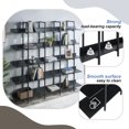 thumbnail image 4 of 5-Tier Bookcase, 70" Tall Wood Display Shelf with Adjustable Foot Pad, Large Freestanding Open Storage Shelving Unit, for Living Room, Home Office, 4 of 9