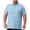 3#White, variant on BRANROY Men's Big and Tall Shirts - Spread Collar Plaid Print UPF 50 Short Sleeve Polo Style Casual Work Golf Shirts for Men Breathable Moisture Wicking Mens Shirts,Brown,2XL