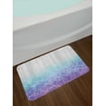 thumbnail image 2 of Garden Bath Mat, Dreamy Abstract Garden Perennial Petals Branches in Pastel Colors Artwork Print, Non-Slip Plush Mat Bathroom Kitchen Laundry Room Decor, 29.5 X 17.5 Inches, Lavender Blue, Ambesonne, 2 of 2