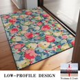 thumbnail image 3 of Pioneer Flower Floral Print Pattern Door Rugs,Washable Non Slip Door Mats Indoor,Decorative Door Mats,Entry Mat Indoor for Entrance,Bedroom,Kitchen,Bathroom,20"x32", 3 of 6