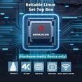 thumbnail image 2 of Raxxio RAX2300 Linux Smart Media Player – Fast 4K Ultra-HD Home Streaming Box with Dual-Band Wi-Fi, HDMI Cable, and Easy Remote Control, 2 of 8