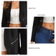 thumbnail image 2 of Chaquetas Cortas Para Mujer, Elegantes Y Con Estilo, Para Mujer, Informales, De Trabajo, Con Frente Abierto, De Poliéster De Color Puro Para La Oficina, Para Ir De Compras Para ANGGREK Otros, 2 of 5