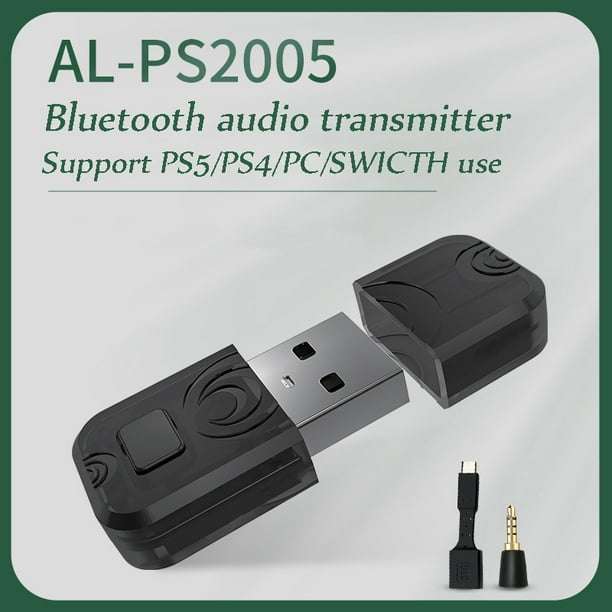 Adaptateur de casque sans fil Bluetooth pour ordinateur Pc transmetteur Ps5  pour Ps4 pour commutateur récepteur Bluetooth 