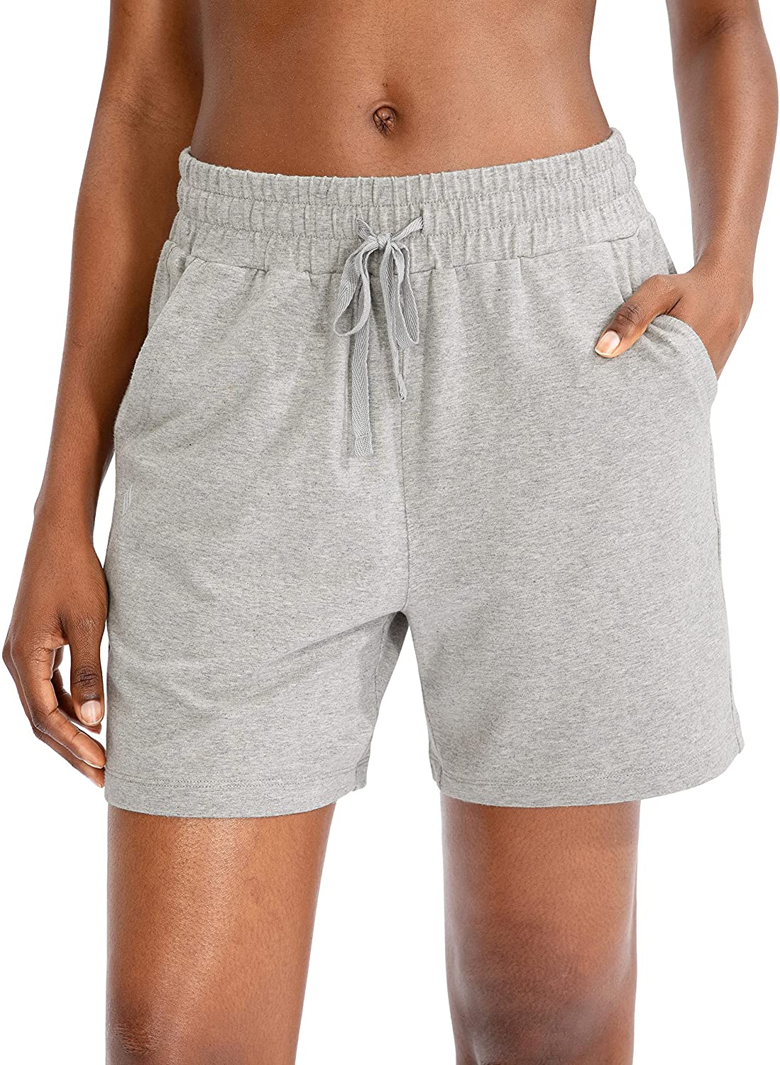 SANTINY Women's Cotton Shorts 5 