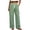 Green, variant on Fashion Casual Pants for Women for Work Wide Leg Cargo Sweatpants Elastic Drawstring High Waist Casual Sweat Pants With Pockets
