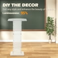 thumbnail image 6 of EastVita Acrylic Podium 45" Tall,Clear Lectern Stand with Storage Compartment,23.6"x17.7" Surface,Lightweight,Strong Load Capacity,S43IN, 6 of 6