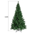 thumbnail image 4 of Deago 5.9ft Artificial Full Christmas Tree with 650 Branch Tips Holiday Xmas Tree with Metal Stand for Home Party Office Decoration, 4 of 10