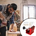 thumbnail image 2 of Pocket hole jig system Angle locator for carpentry work Adjustable compact saw drill guide for woodworking and faux furniture making, 2 of 5