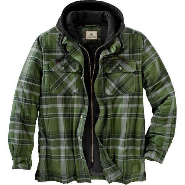 Legendary Whitetails Men's Maplewood Hooded Shirt Jacket