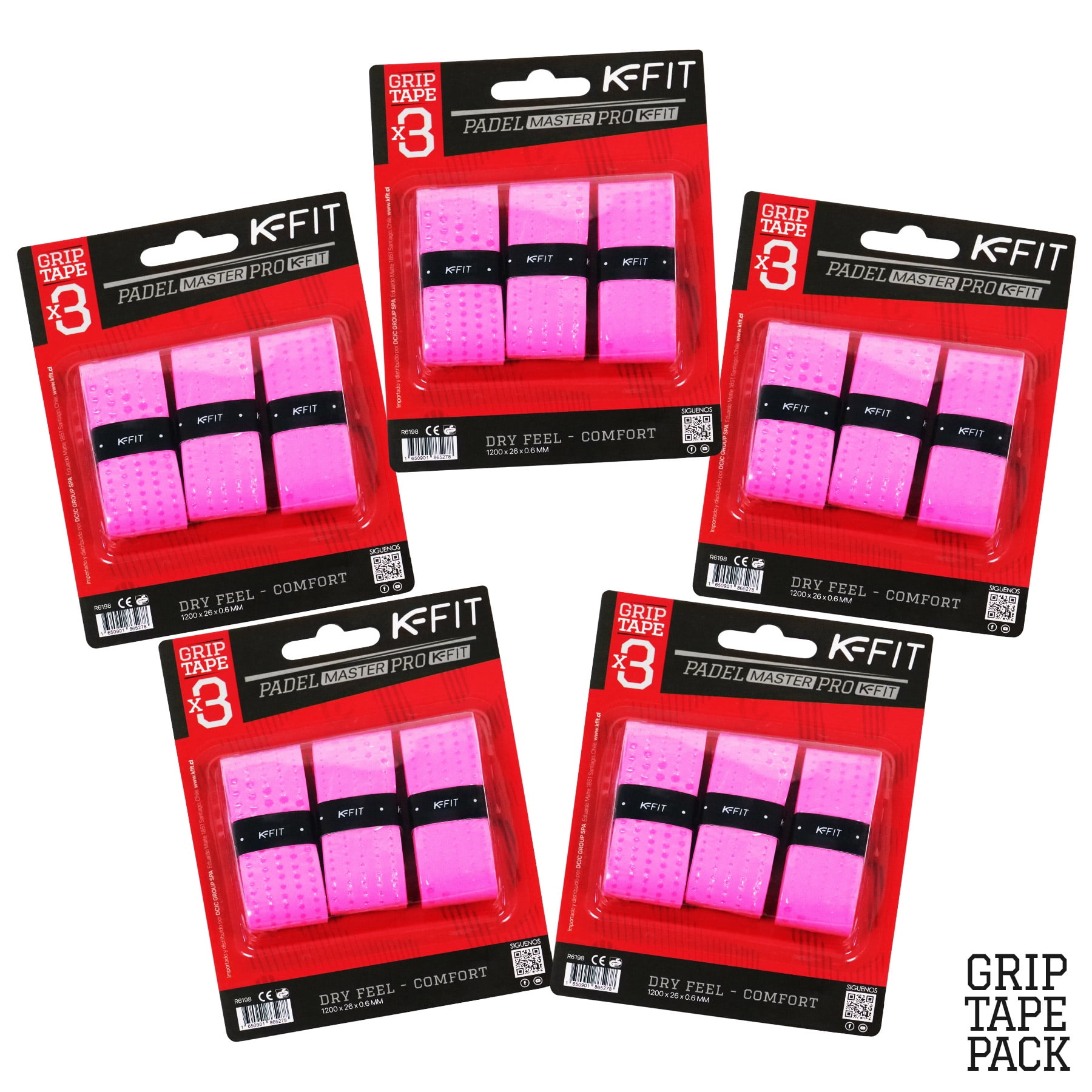Over Grip Magenta Pack 15 Unidades