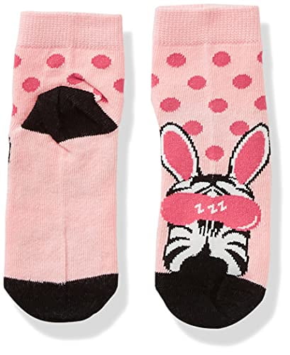 Brand Spotted Zebra Girls Quarter-Crew Socks 